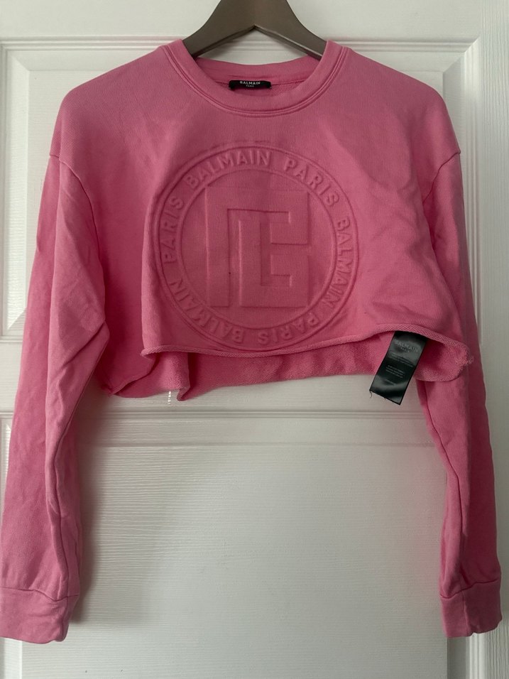 Başmain Crop Sweatshirt - Görsel 2