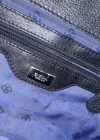 Siyah Deri Kadın Ofis Çantası - Görsel 5