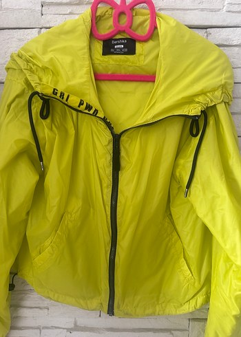 Neon renk Kadın Kapüşonlu Spor Ceket - Görsel 6