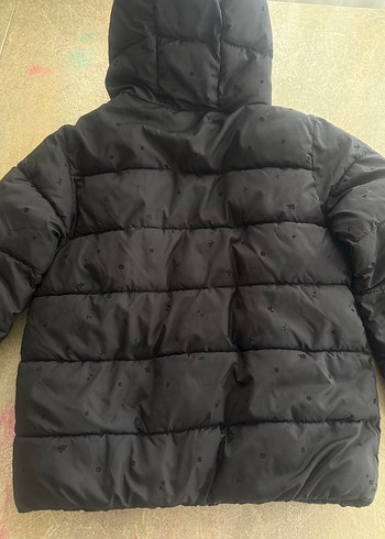 Siyah Kapüşonlu çocuk Kışlık Mont - Görsel 2