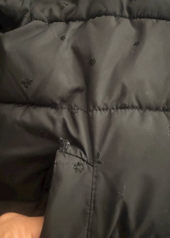 Siyah Kapüşonlu çocuk Kışlık Mont - Görsel 9