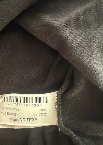 Zara Kız Çocuk Uzun Kollu Baskılı Tişört - Görsel 4