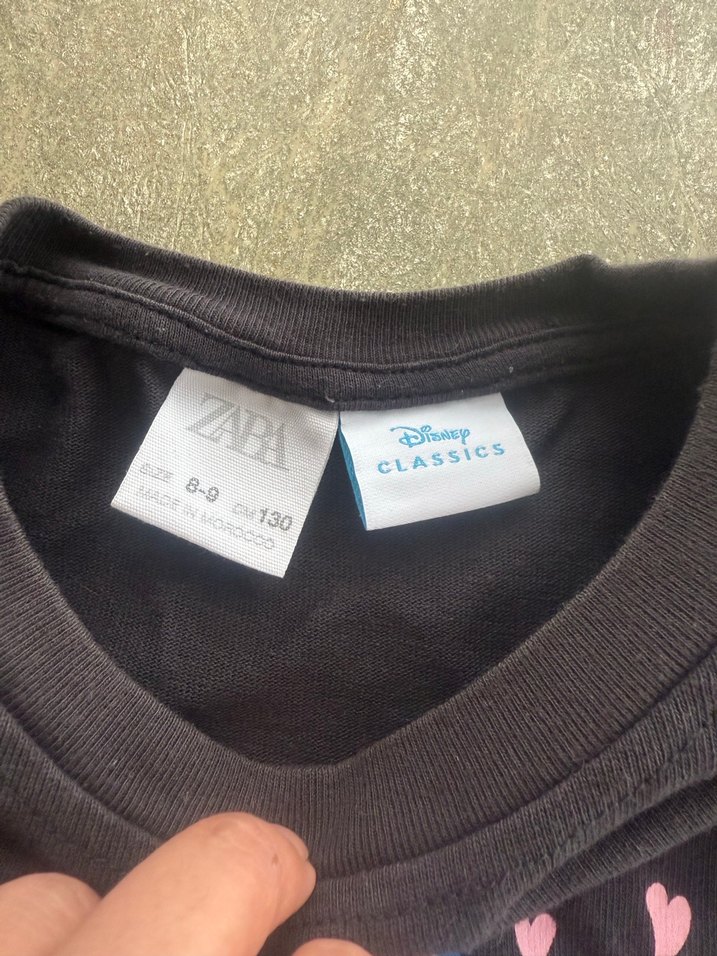 Zara Kız Çocuk Uzun Kollu Baskılı Tişört - Görsel 3