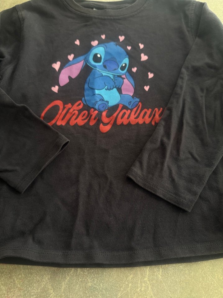 Zara Kız Çocuk Uzun Kollu Baskılı Tişört - Görsel 2