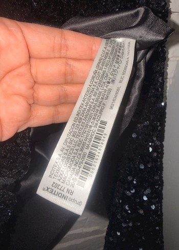 Siyah payetli Kadın Ceket - Görsel 3