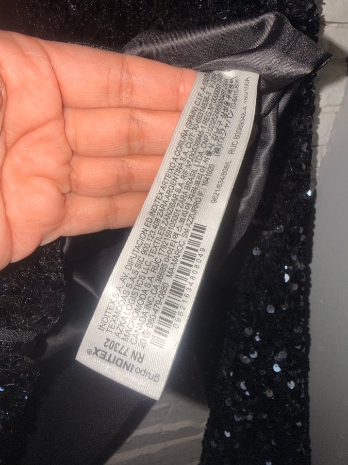 Siyah payetli Kadın Ceket - Görsel 3