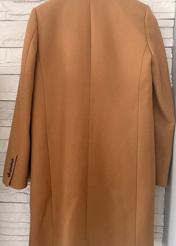 Zara uzun kaşe ceket - Görsel 8