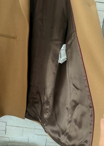 Zara uzun kaşe ceket - Görsel 5