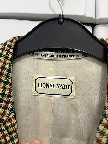 s Beden Yünlü, vintage , kazayağı desenli blazer ceket