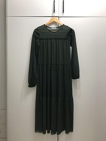 Zara tül elbise
