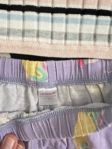 12-13 Yaş Beden H&M kız çocuk şort takım