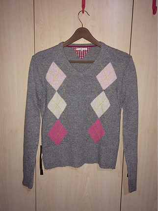 Tommy Hilfiger gri kazak