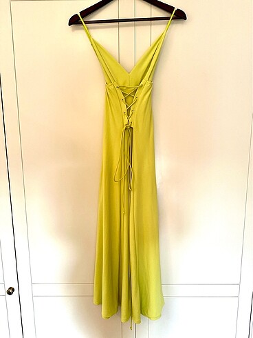 Zara Zara Açık Yeşil Elbise
