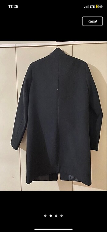 Zara koton kaşe kaban