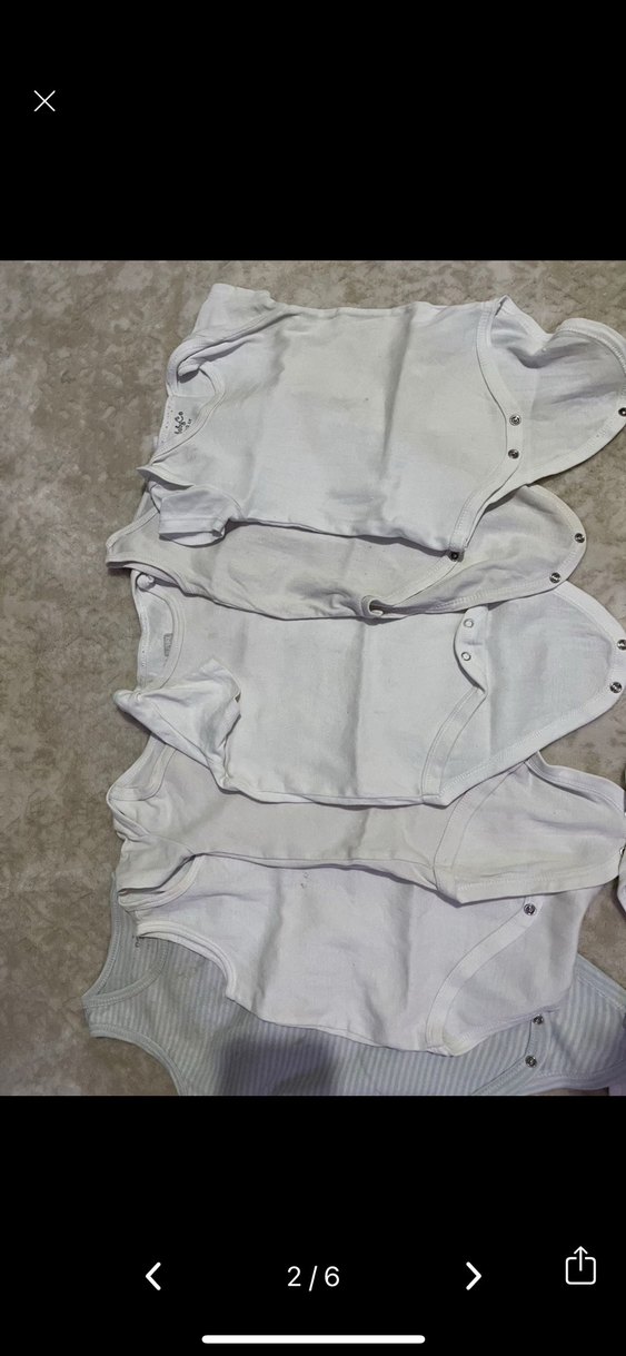 Çok Renkli Erkek Bebek Kısa Kollu Body - Görsel 4