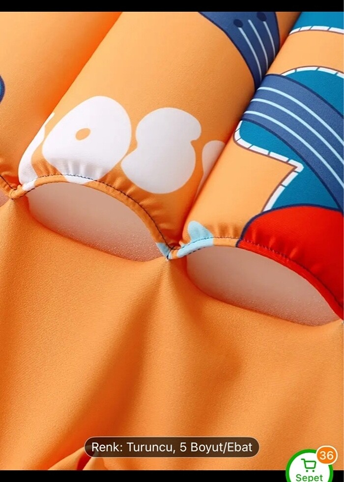 Batmayan çocuk mayo - Görsel 3