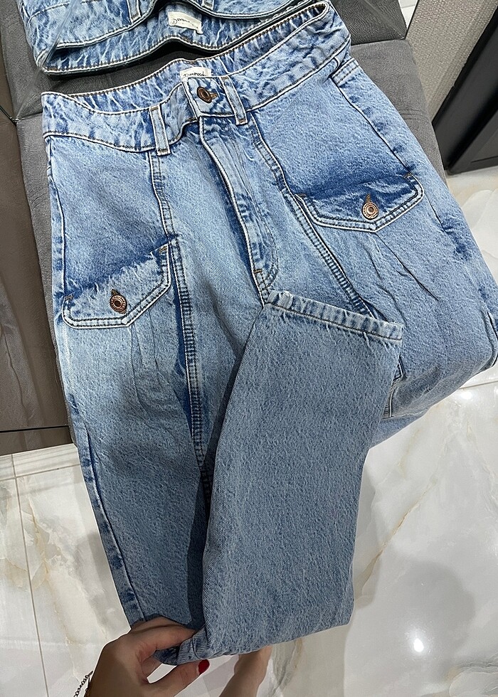 Detaylı jean - Görsel 2