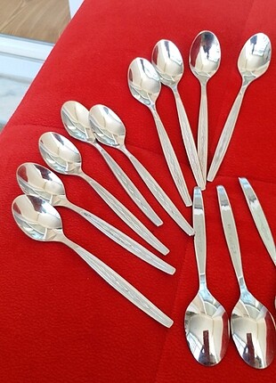 Jumbo rostfrei nescafe kaşığı 12 li set 
