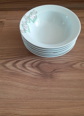 Kütahya fine porselen kase 6 li,15 cm