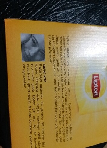 Beden beyaz Renk Lipton defne koz tasarım tek çay tabağı