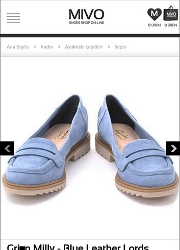 Clarks Clarks buz mavisi babet 39.5 numara