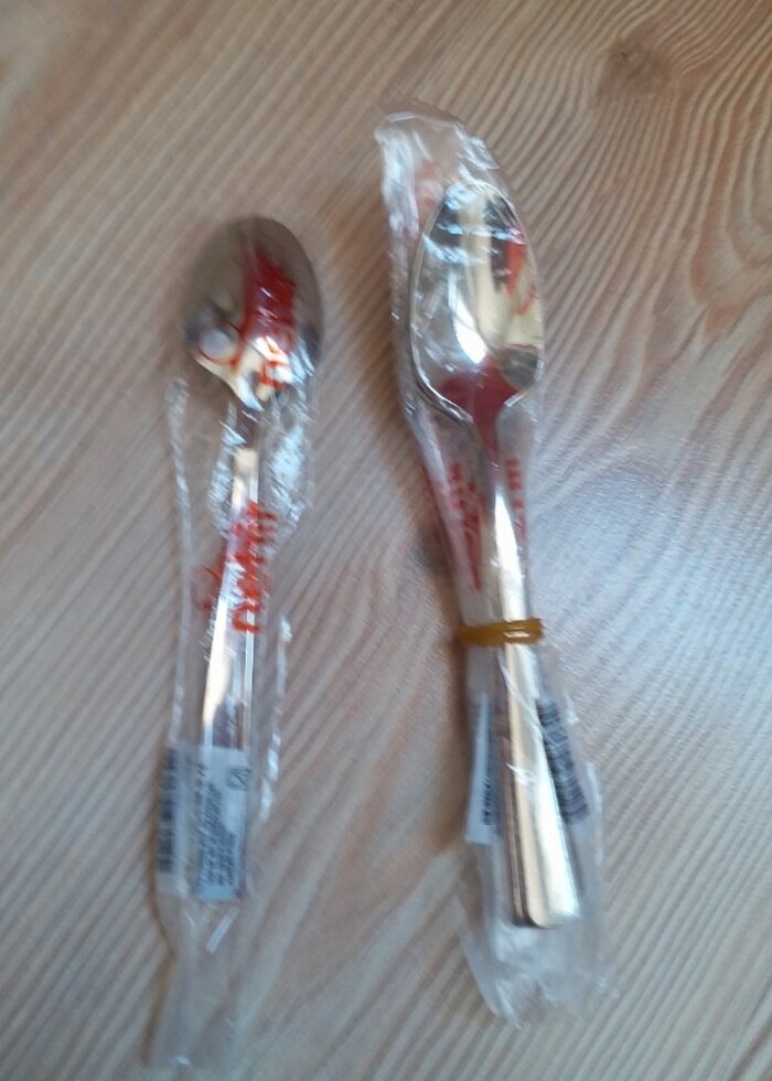 Nehir sade tatlı kaşığı 6 lı  - Görsel 2