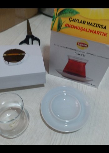 lipton defne koz tasarım bardak - Görsel 3