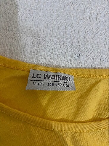 12-13 Yaş Beden çeşitli Renk Kız çocuk tshirt(2li)