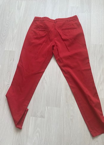 38 Beden kırmızı Renk Mongo Midi Boy pantolon
