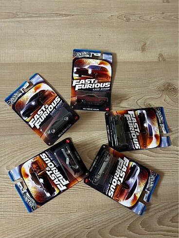 Hotwheels fast&furıous villians set