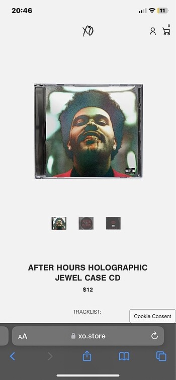 The weeknd after hours cd