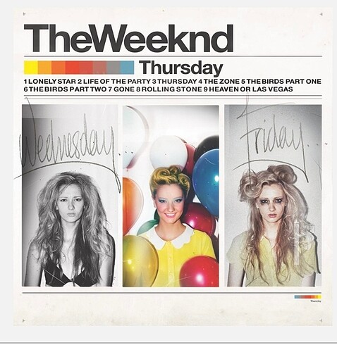The weeknd thursday cd