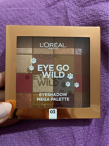 loreal eye go wild far paleti