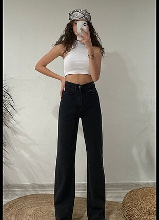 wide leg jean sıfır etiketli ürün 