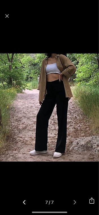 Pull and Bear Pull&Bear Palazzo Pantolon