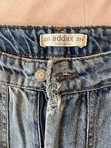34 Beden mavi Renk Addax Kot Pantolon