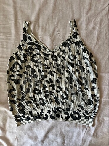 Leopar Print Askılı