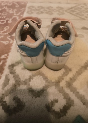 Kız Çocuk Bej Cırtcırtlı bot Ayakkabı - Görsel 5