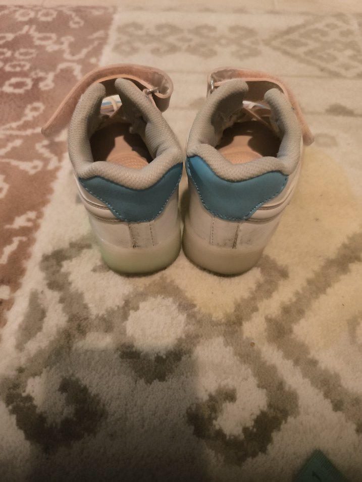 Kız Çocuk Bej Cırtcırtlı bot Ayakkabı - Görsel 5