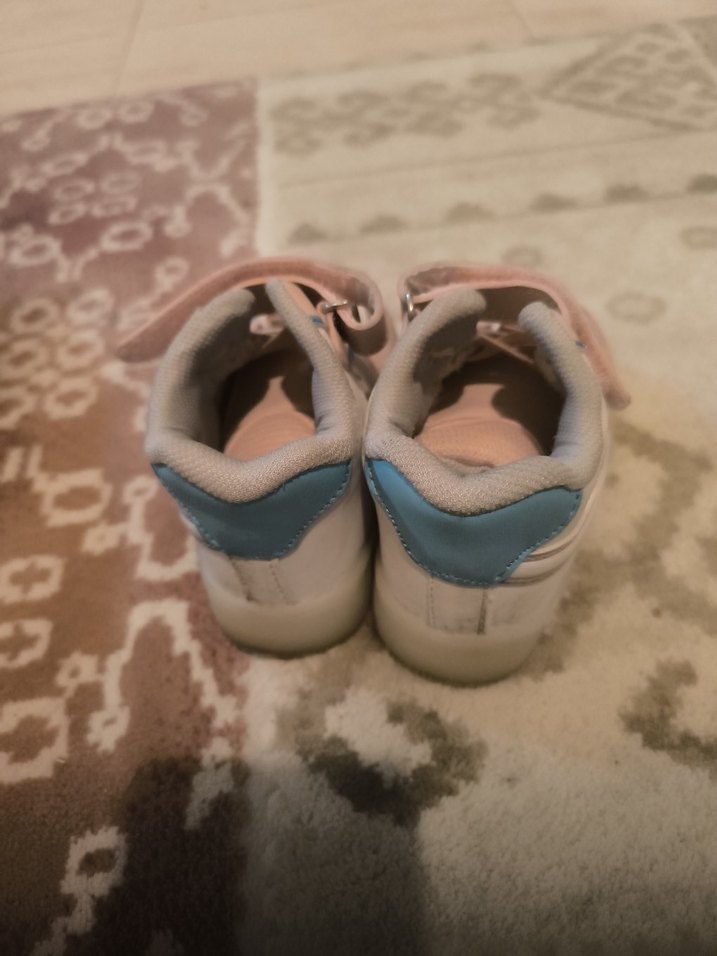 Kız Çocuk Bej Cırtcırtlı bot Ayakkabı - Görsel 3