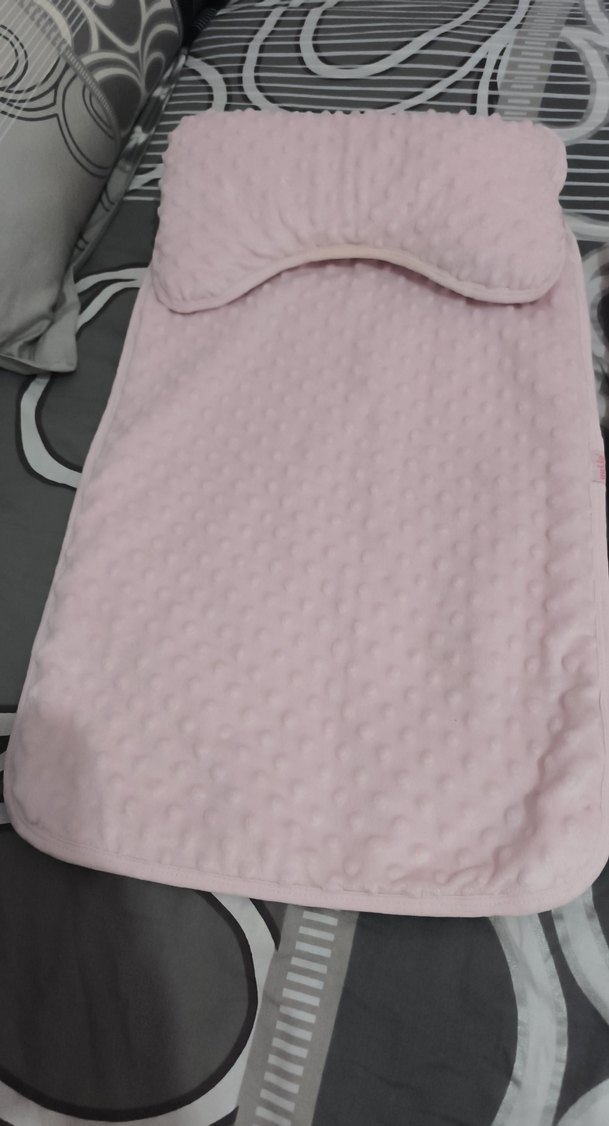 Pembe Yumuşak Bebek Uyku Seti - Görsel 2