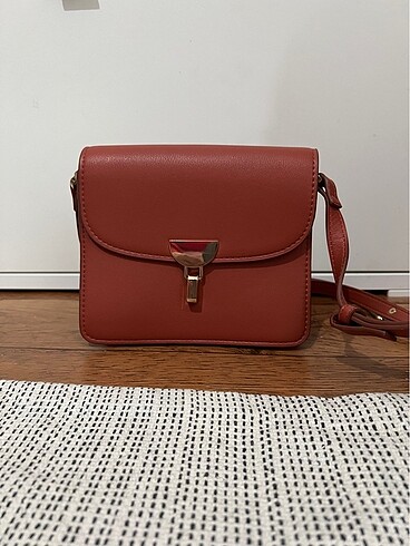 Beden Mango Rust Brown Düz Askılı Çanta