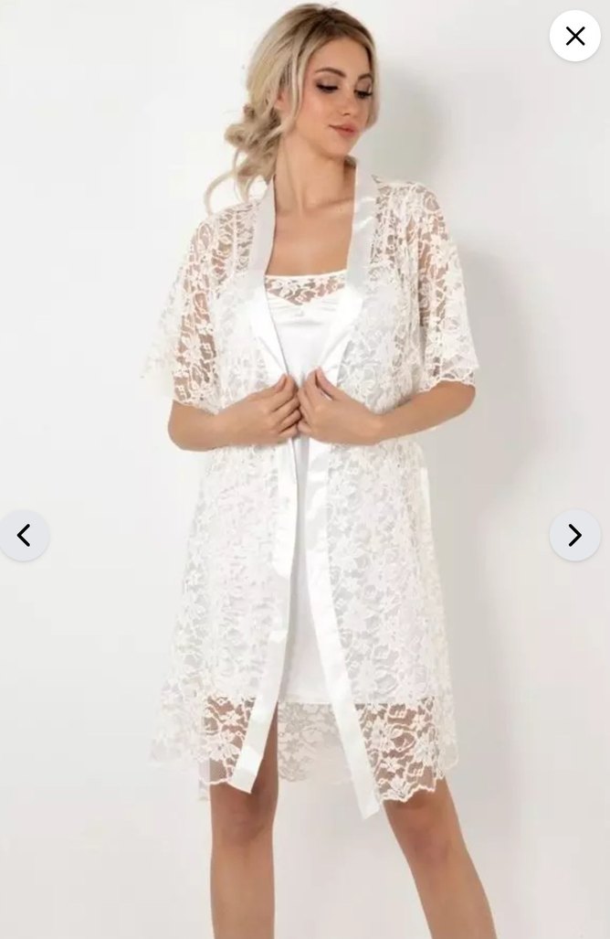 miorre 3lü takım gecelik sabahlık - Görsel 3