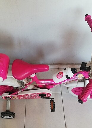 Beden pembe Renk Sepetli bagajli kız bisikleti