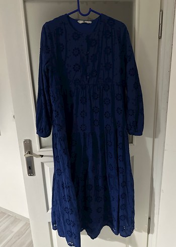 @seçilstore DÜĞMELİ UZUN ELBİSE