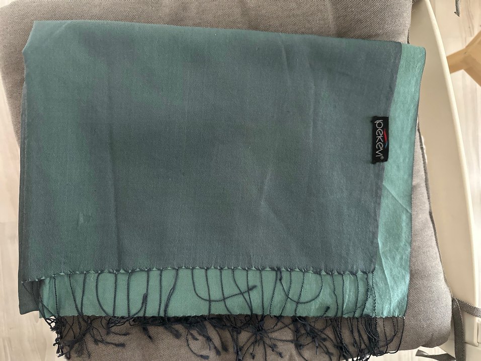 #ipekevi Kadın Bohem Tarzı Saten Şal - Görsel 3