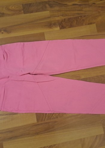 Pembe Rahat Kesim Kadın Kumaş Pantolon