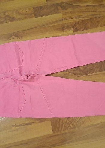 Zara Pembe Rahat Kesim Kadın Kumaş Pantolon