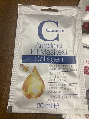 Diğer Arındırıcı kil maskeleri
