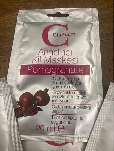 Beden Renk Arındırıcı kil maskeleri